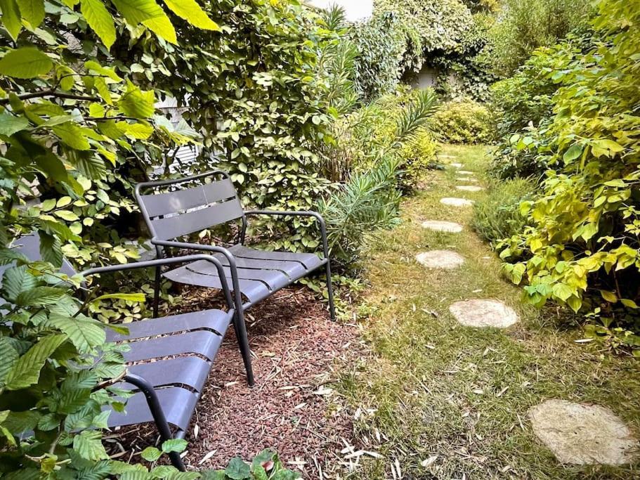 Appartement Cosy, Independant Avec Jardin Meudon Exteriör bild